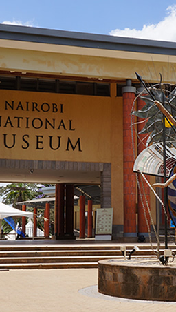 Lighting for museums and art galleries Nairobi National Museum of Kenya and new Visitor Centre
