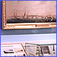 View through to the maritime gallery with the Winstanley Salt and breakwater painting on display 